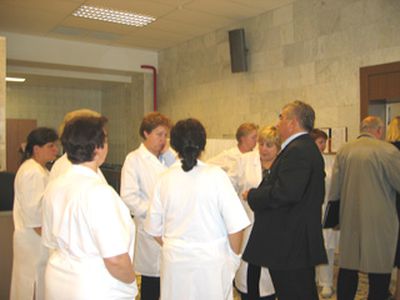 На ИАЭС начался новый этап реструктуризации. Первой на очереди - столовая - В Висагинасе