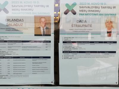 Опубликованы предварительные результаты 2 тура выборов мэра в Висагинасе - Выборы 2023