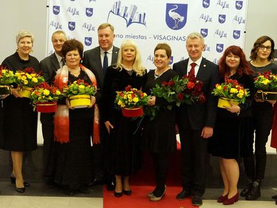 Отмечены достойнейшие висагинцы и "Висагинец года" - В Висагинасе