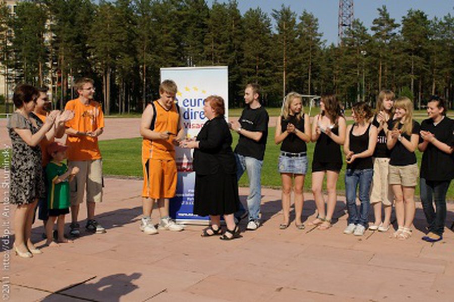 Visagine jau startavo “Savanorystės maratonas” - Visagine