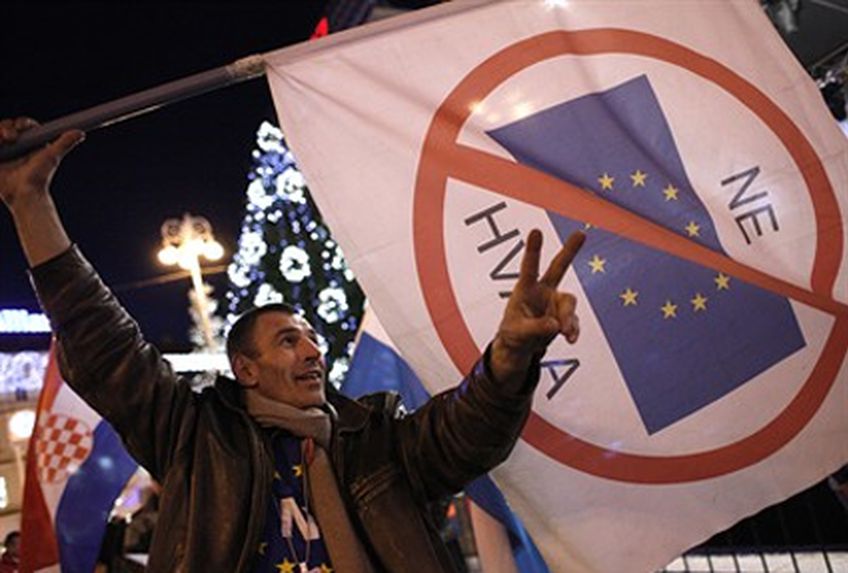 В Хорватии начался референдум о присоединении к ЕС