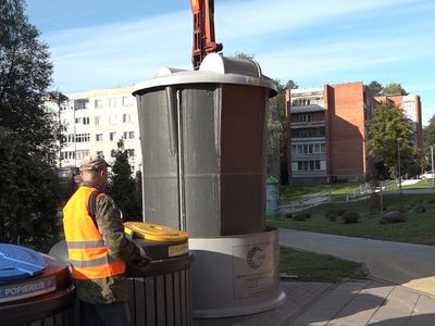 Увеличится ли пошлина на мусор после введения обязательной сортировки пищевых отходов? (видео) - В Висагинасе