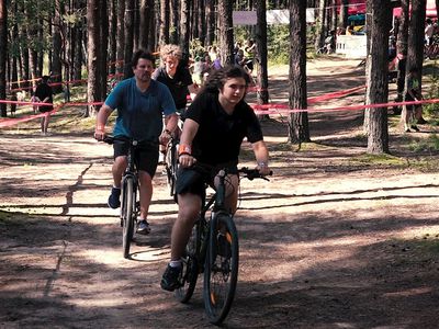 Триатлон на Белом озере: Спорт, драйв и юбилей Висагинаса (видео) - В Висагинасе