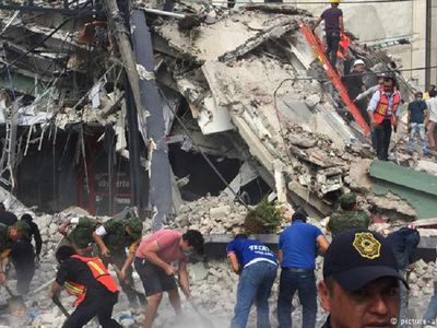 Около 200 человек погибли в результате сильного землетрясения в Мексике - В Мире