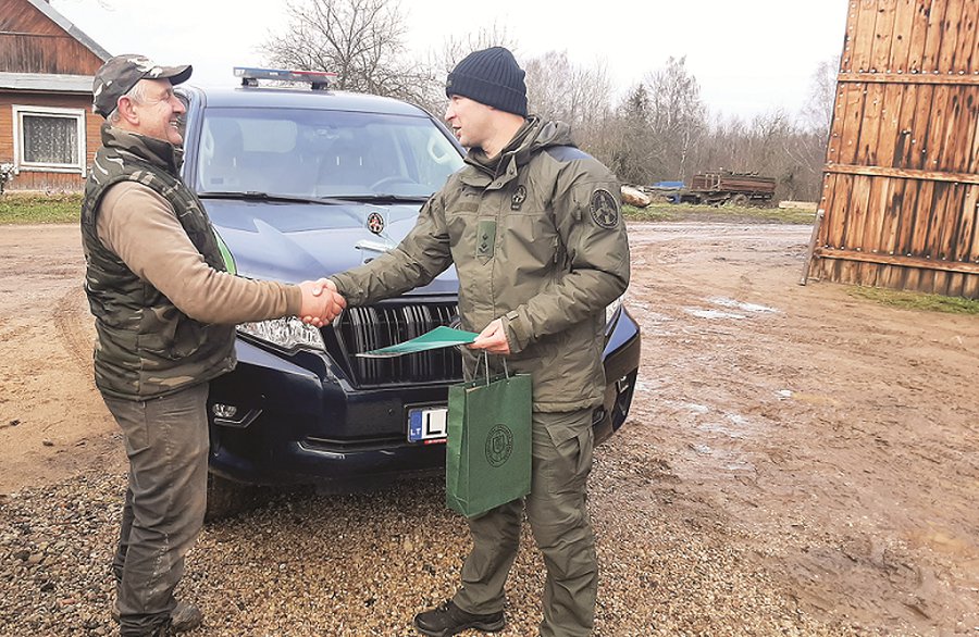 Pūškų užkardos pasieniečių ir pasienio gyventojų bendradarbiavimo vaisius – lojalumas ir pilietiškumas - Lietuva ir Baltijos šalys