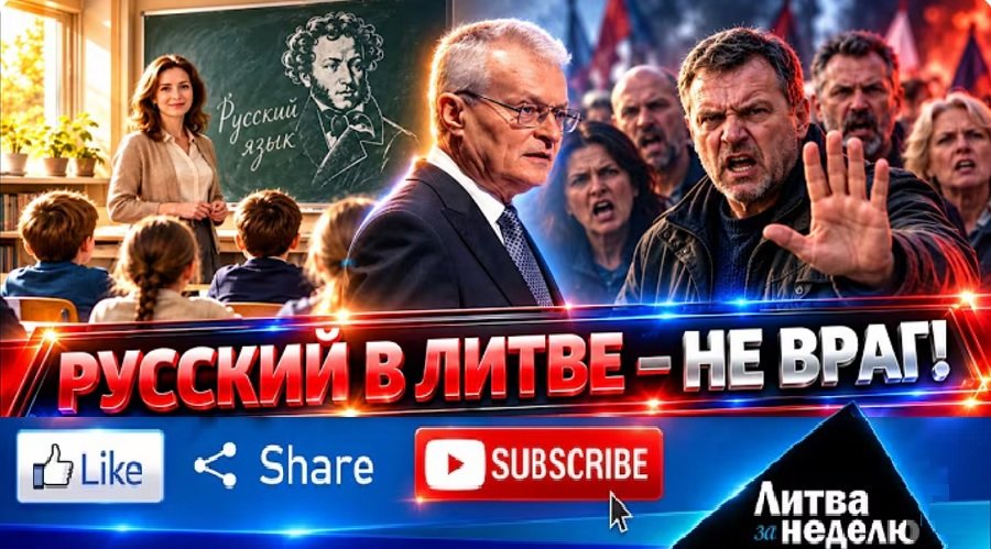 Штампы разрушены: русский язык защитили в Литве – «Литва за неделю» (видео) - Литва и страны Балтии