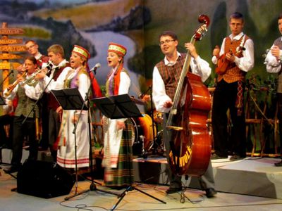 Капелла «Linksmuolė» участвует в финальном состязании
 
 - В Висагинасе