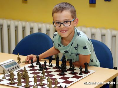 Шахматная сказка Висагинаса - В Висагинасе