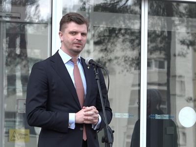 Visagine lankėsi kandidatas į prezidentus Giedrimas Jeglinskas - Rinkimai 2024