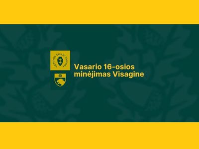 В День восстановления Литовского государства, 16 февраля, приглашаем всех присоединиться к пешему походу в Висагинасе и его окрестностях! - В Висагинасе