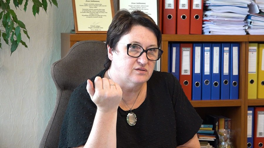 Аста Селюнене: «В школе должно быть комфортно каждому ученику» (видео) - В Висагинасе