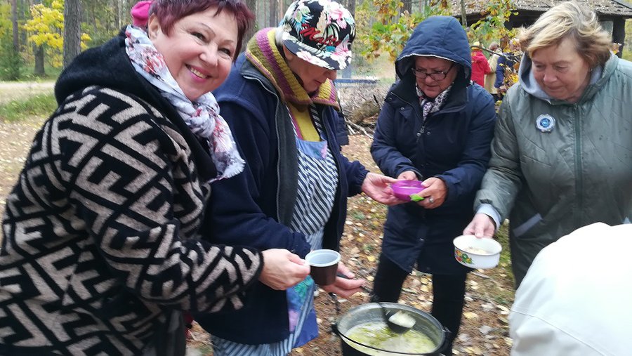 Висагинцы отметили День строителей и День пожилых людей (фотогалерея) - В Висагинасе