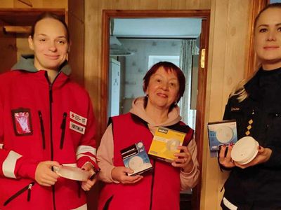 18 ноября отмечался Европейский день автономных дымовых извещателей (видео) - В Висагинасе