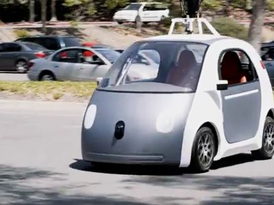 Google выпустит автомобиль без руля - Хобби, отдых и развлечения