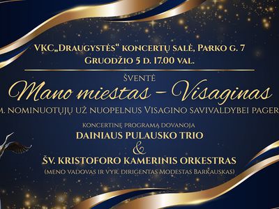 «За заслуги перед самоуправлением Висагинаса»  анонс (видео) - В Висагинасе