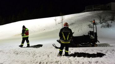 В Альпах разбился снегоход с туристами из России
