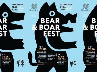 В Висагинасе пройдет Bear&Boar Fest - В Висагинасе