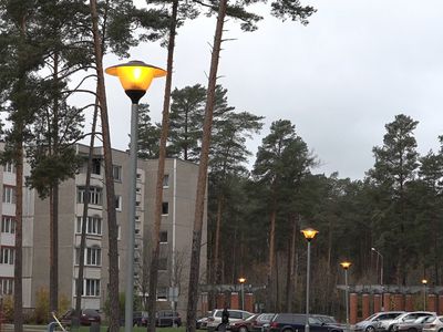 Кто обслуживает систему городского освещения? (видео) - В Висагинасе