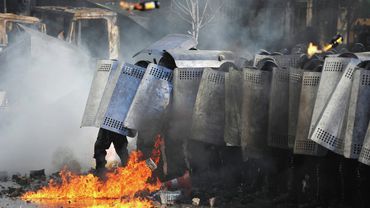 В Киеве от огнестрельных ранений погибли два милиционера