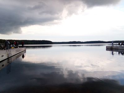 Ремонт пирса. Лед заставил «похудеть» бюджетный карман на 5 тысяч евро - В Висагинасе