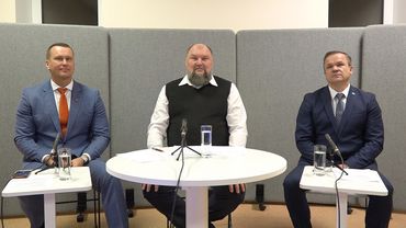 Дебаты кандидатов в мэры Висагинаса: Евгений Шуклин, Сергеюс Котовас, Эрландас Галагуз (видео)