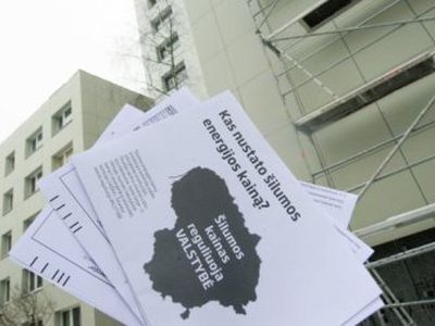 Pasiruoškite šildymo sąskaitoms - už kovą teks mokėti trečdaliu daugiau
 - Energetika