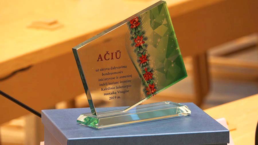 «Самое главное, что украсило праздники – это усердные старания жителей» (видео) - В Висагинасе