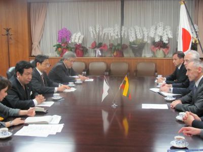 Japonija visapusiškai remia Visagino AE projektą                                                                 - Visagine