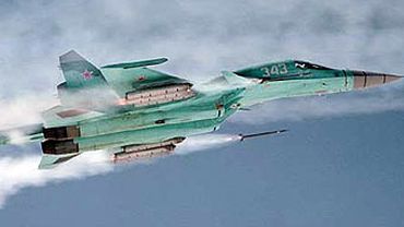 В России завершены боевые испытания бомбардировщика Су-34