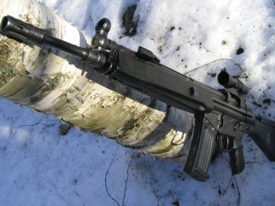 У жителя дер. Канюкяй изъято огнестрельное оружие с оптическим прицелом                                                                                - Происшествия и криминал