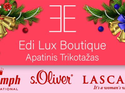 Магазин "Edi Lux Boutique" работает по-новому - Реклама