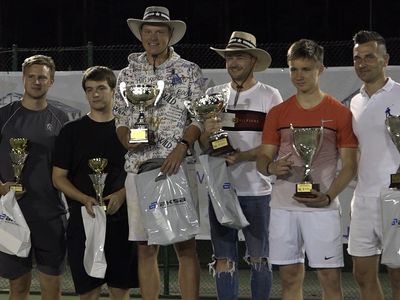 Турнир по теннису "Visagino country 2022" (видео) - В Висагинасе