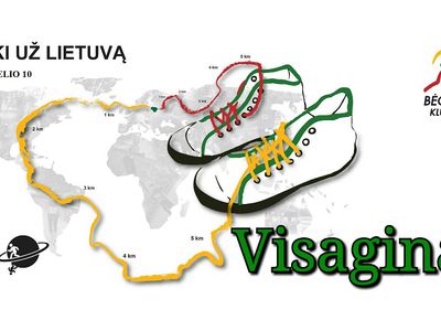 Visagine trečias bėgimas „Penki už Lietuvą“ kviečia visus visaginiečius ir svečius - Kultūros ir sporto renginiai