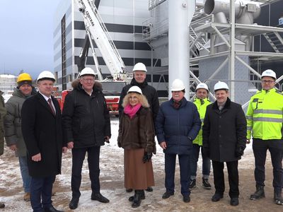 Строительство когенерационной котельной в Висагинасе планируется закончить в 2026 году (видео) - В Висагинасе