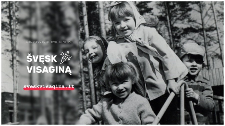 Švęsk Visaginą! Bendras sveikinimas miestui 43-čio gimtadienio proga - Visagine