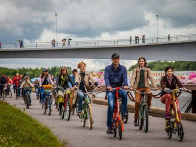 День без автомобиля - В Висагинасе