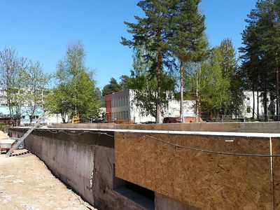 Дом самостоятельного проживания будет построен через год. Работы идут по графику - В Висагинасе