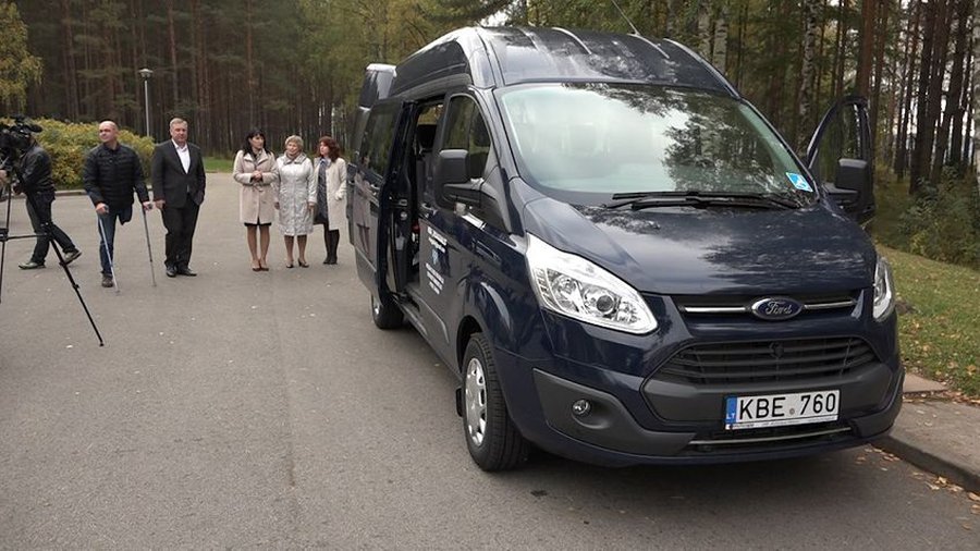 Услуга транспортной перевозки людей с недугом пользуется спросом - В Висагинасе