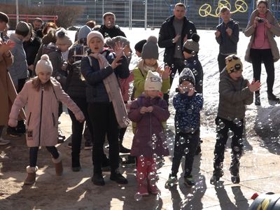 В минувшую субботу прошел детский праздник под эгидой группы SBA (видео) - В Висагинасе