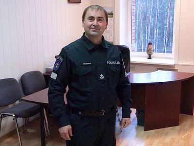 Знакомьтесь: новый начальник Висагинского комиссариата полиции (видео) - В Висагинасе