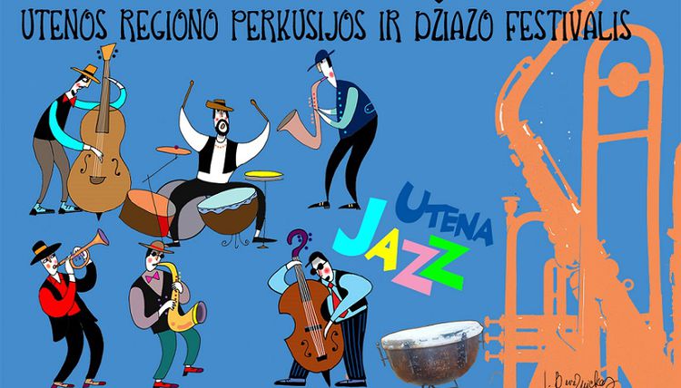Kviečiame visus į Utenos regiono Perkusijos ir Džiazo festivalio koncertą