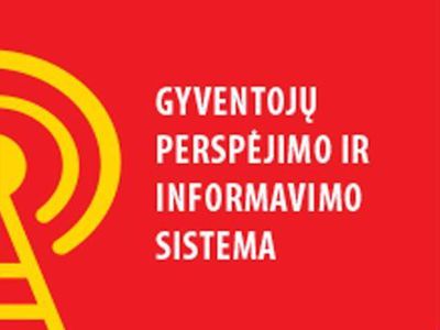 Открыт новый сайт системы оповещения населения - В Висагинасе