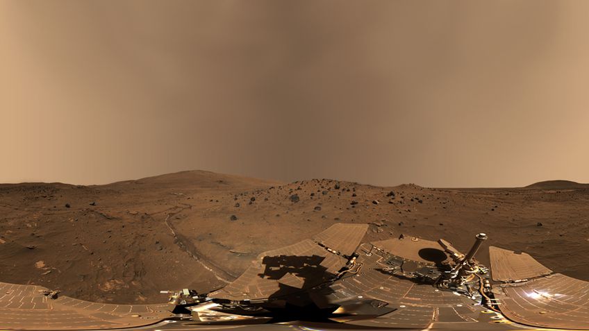«Кьюриосити» собрал гигапиксельную панораму Марса