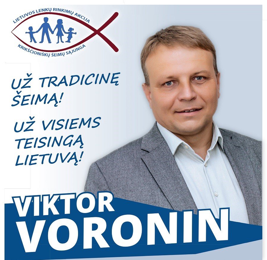 Viktor Voronin: "Oriai gyventi šiandien – kad galėtume kurti rytojų" - Seimo rinkimai