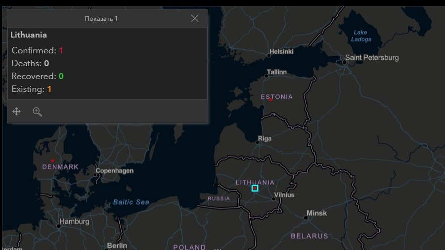 Коронавирус добрался и до Литвы - Литва и страны Балтии