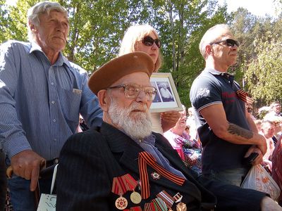 Ветеран второй мировой войны Иосиф Шкультецкий отмечает 98-летие. Поздравляем! - Поздравления