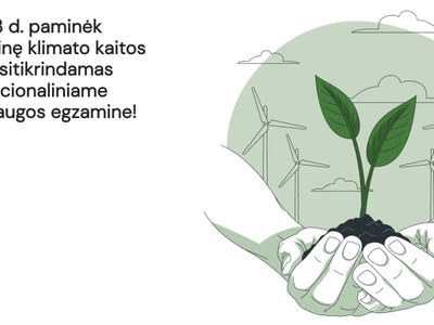 Gyventojai ir moksleiviai kviečiami į nemokamą aplinkosaugos egzaminą - Visagine