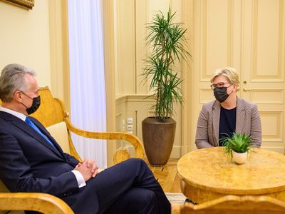 И. Шимоните представила президенту список кандидатов в министры - Литва и страны Балтии