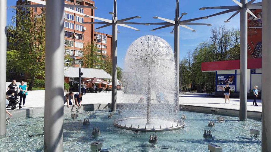 В ближайшее время должны быть восстановлены все функции работы фонтана - В Висагинасе