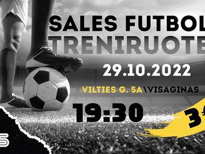 Norite žaisti salės futbolą? Informacija jums! - Visagine